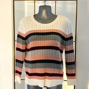 KAREN SCOTT KNIT SWEATER